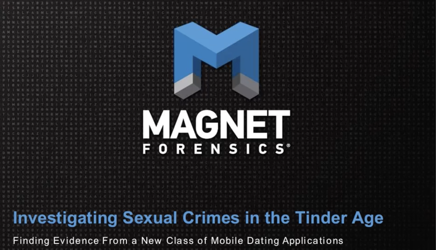 Investigating Sexual Crimes In The Tinder Age Forensic Focus