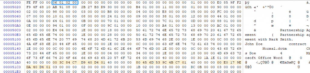 Word Forensic Analysis And Compound File Binary Format - Forensic Focus