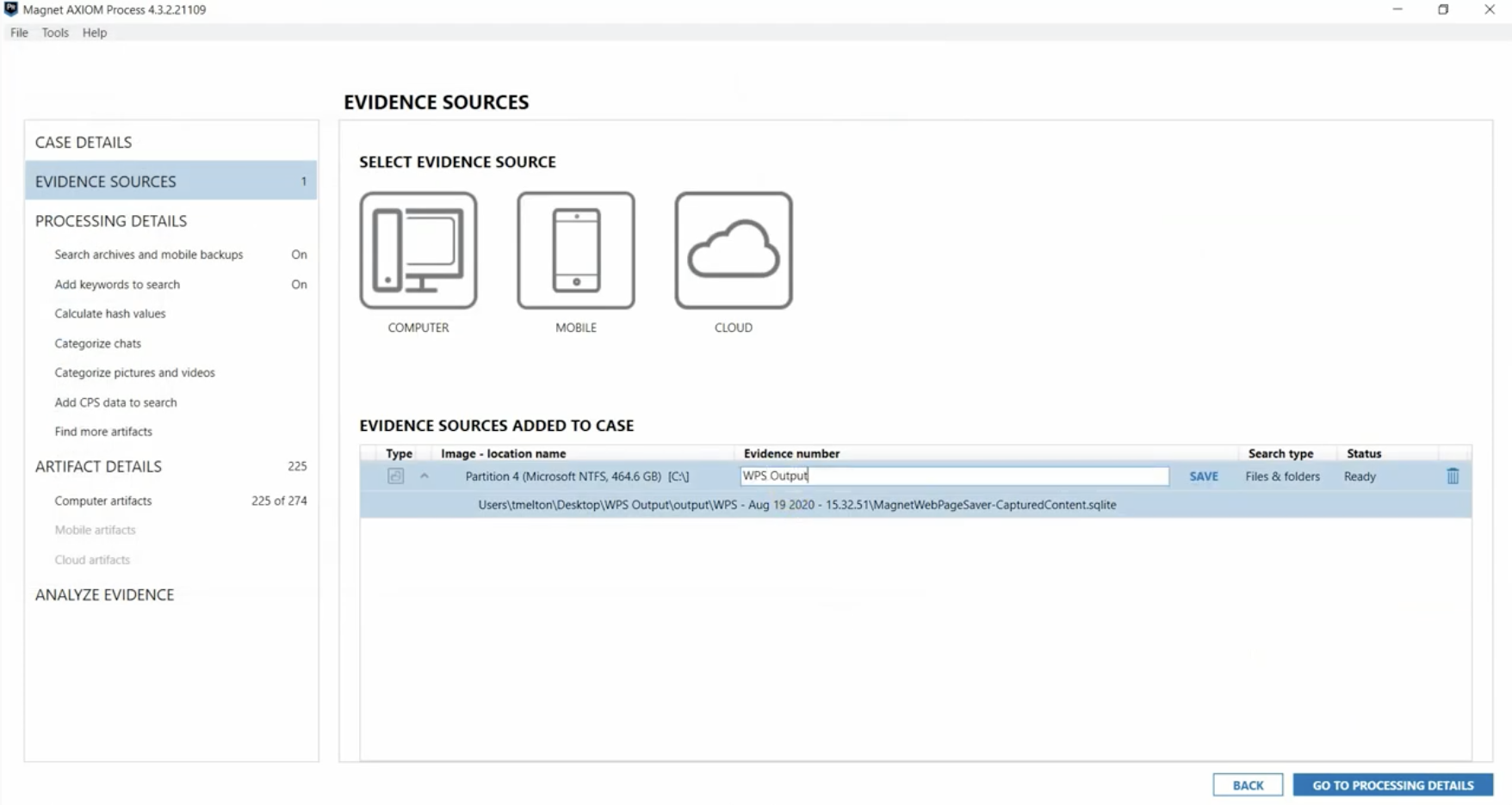 How To Use The  Page Saver Forensic Focus