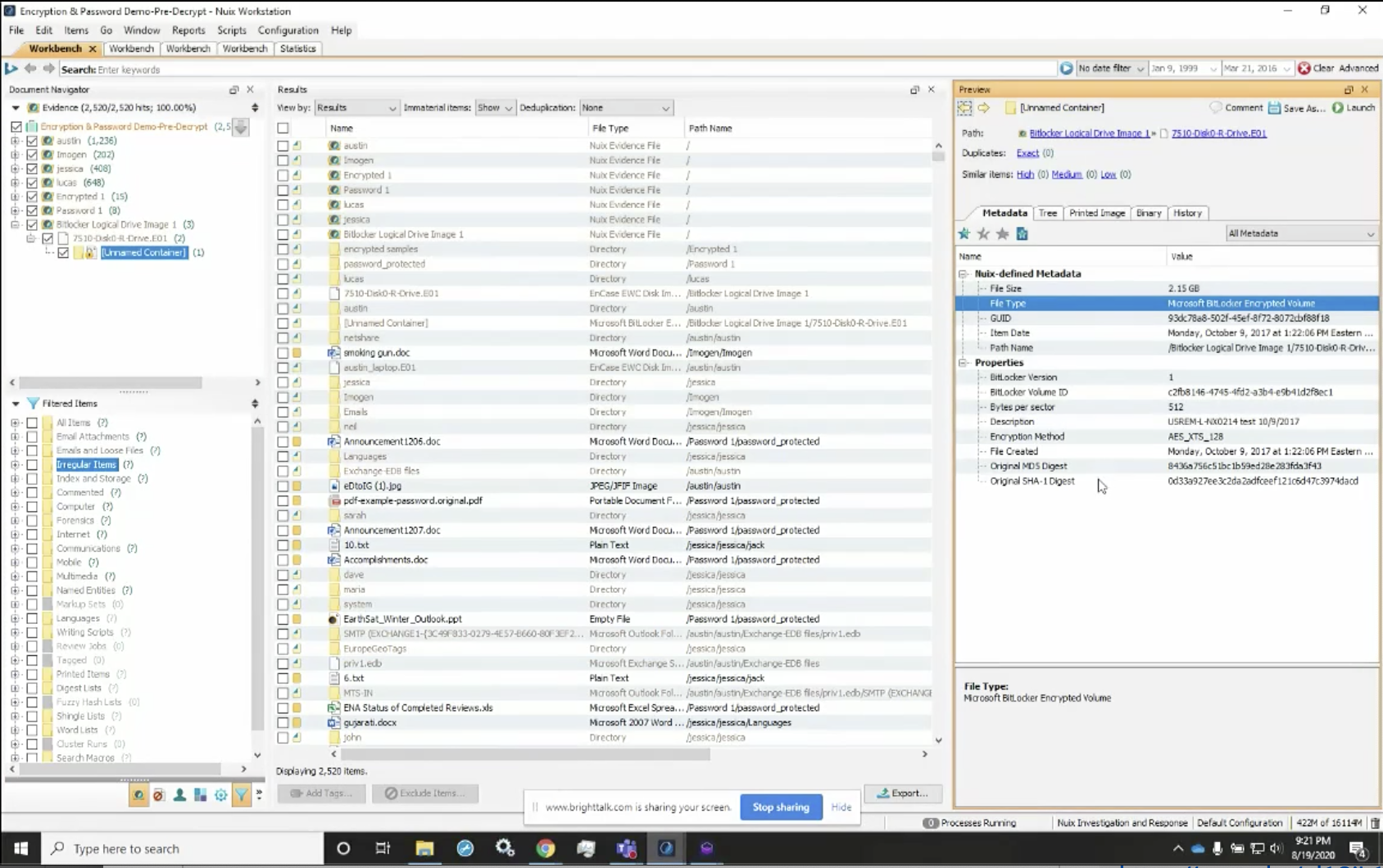 Nuix Digital Investigations Solutions: Defeating Encryption And ...