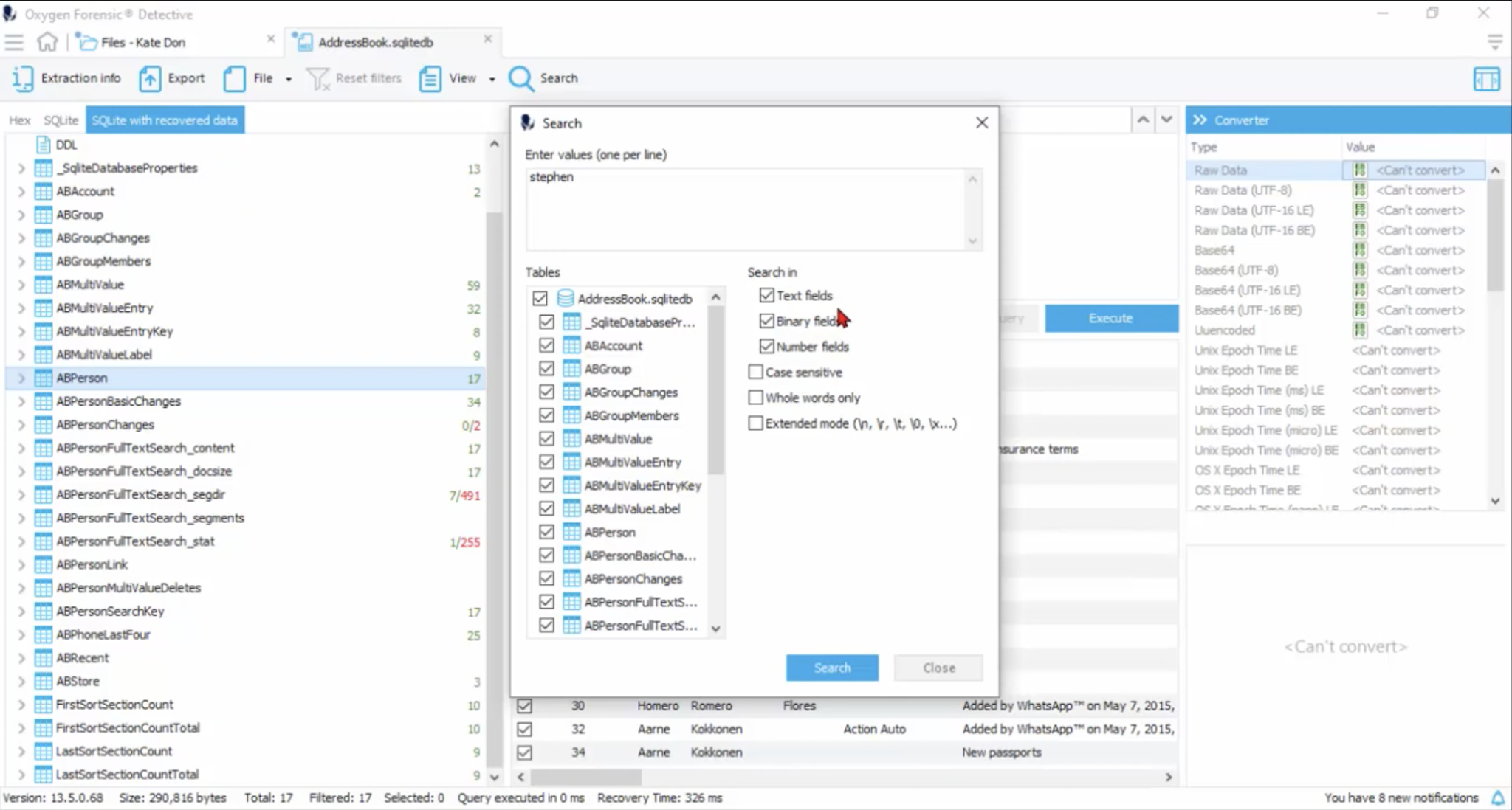 How To Use The Updated Oxygen Forensic SQLite Viewer - Forensic Focus