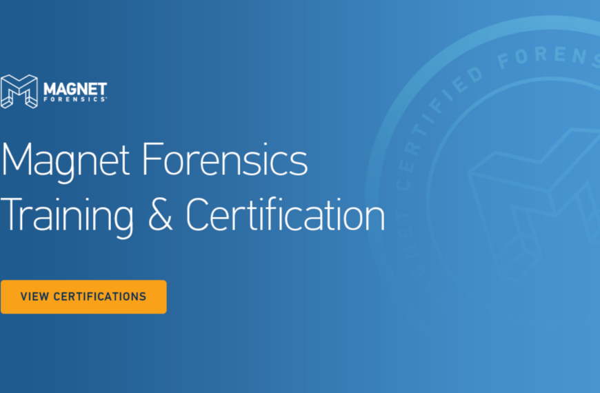 Three New Magnet Forensics Training Certifications Now Available to Demonstrate Your Expertise