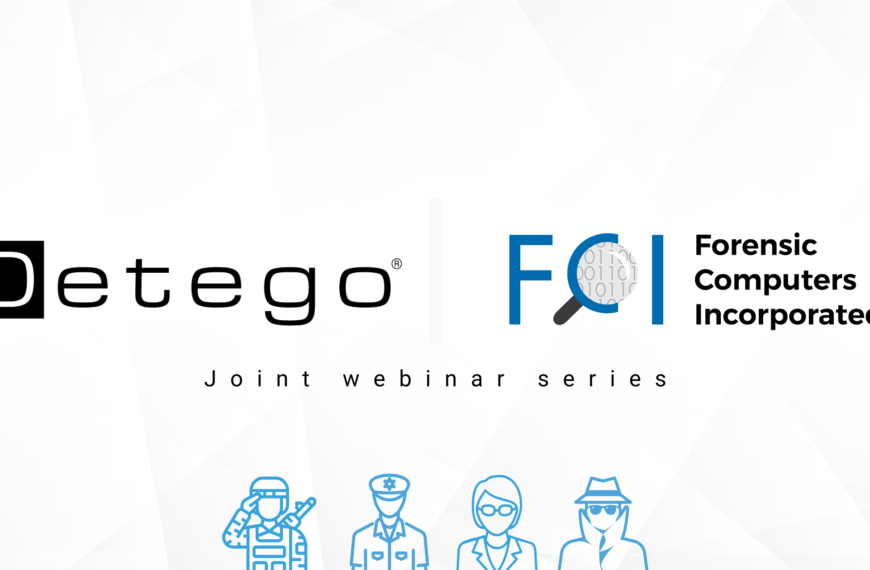 Detego Global and Forensic Computers Inc. Team Up to Deliver Two Specialist Webinars