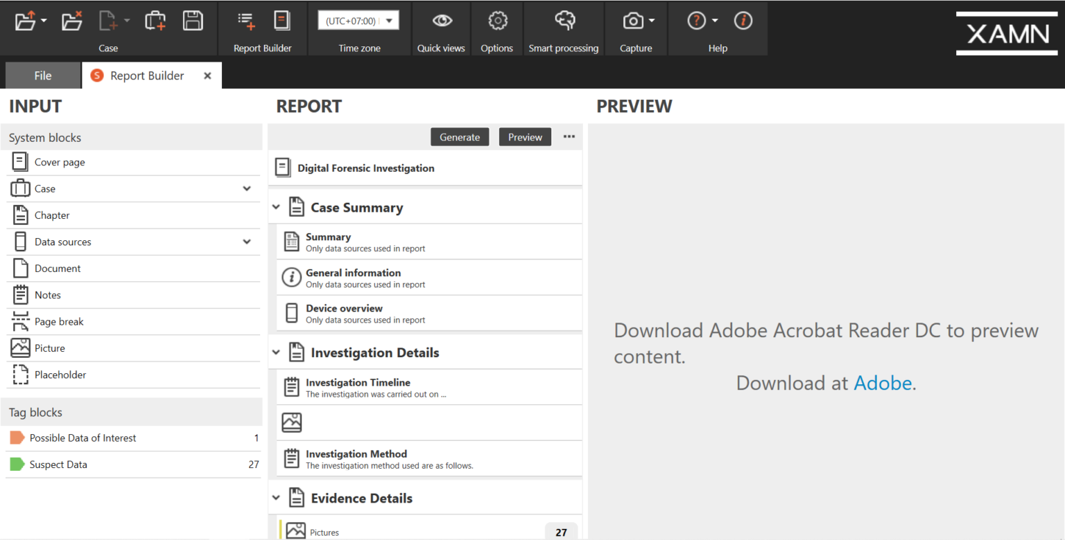 XAMN Report Builder From MSAB - Forensic Focus