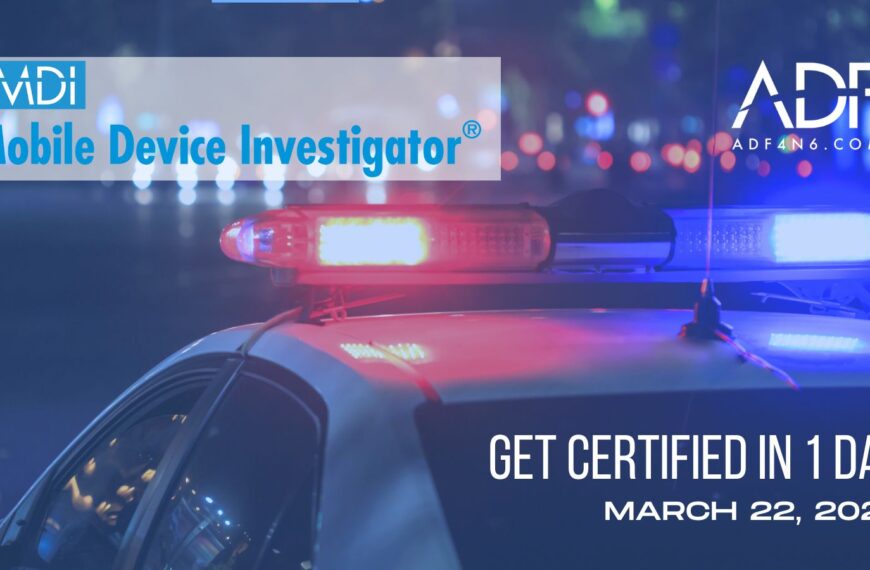 ADF Solutions Offers Complimentary Mobile Forensics Training On March 22nd