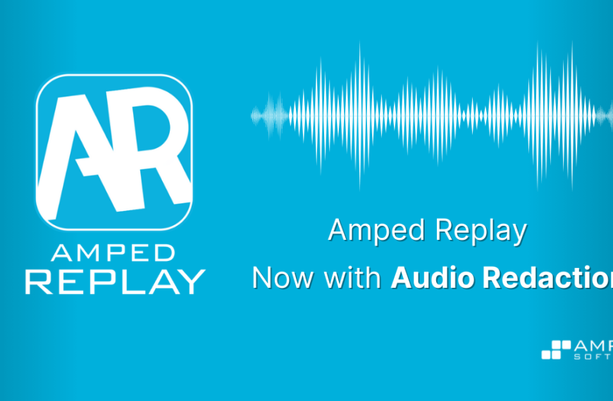 Learn How To Remove Sensitive Audio In Amped Replay