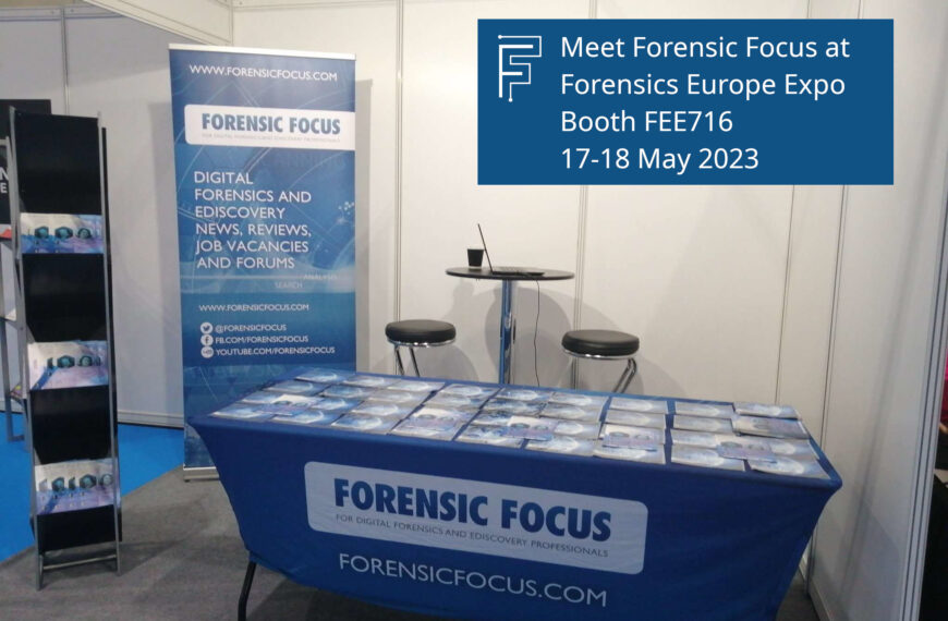 Forensic Focus Attends Forensics Europe Expo 2023