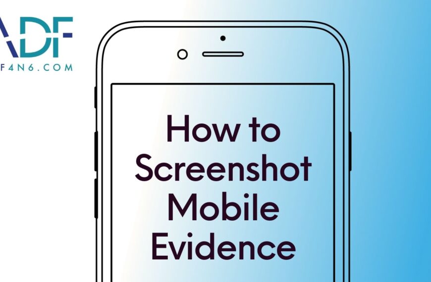How To Screenshot Mobile Evidence With Mobile Device Investigator 