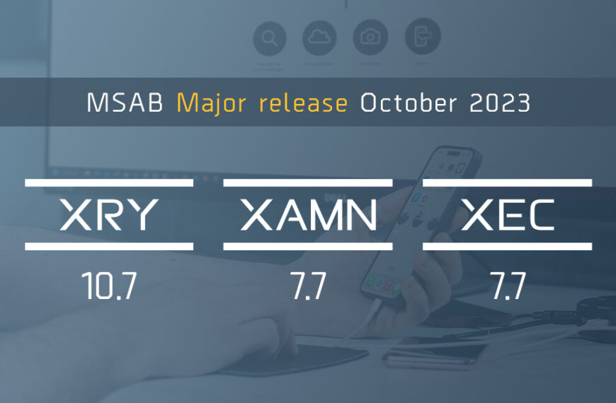 Digital Investigations Meet Remarkable Innovation In MSAB’s Latest Major Release 
