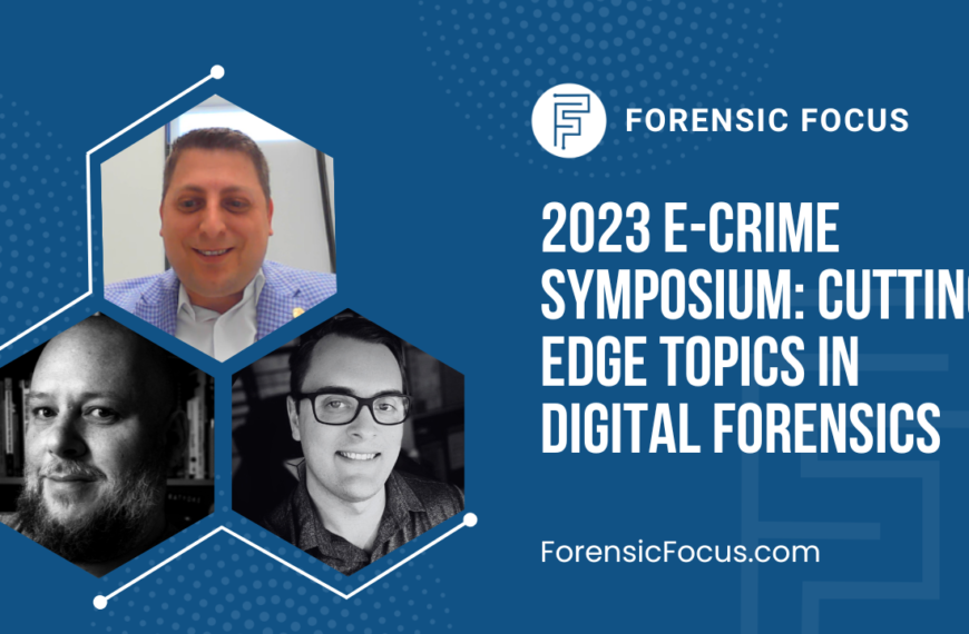 2023 E-Crime Symposium: Cutting Edge Topics…