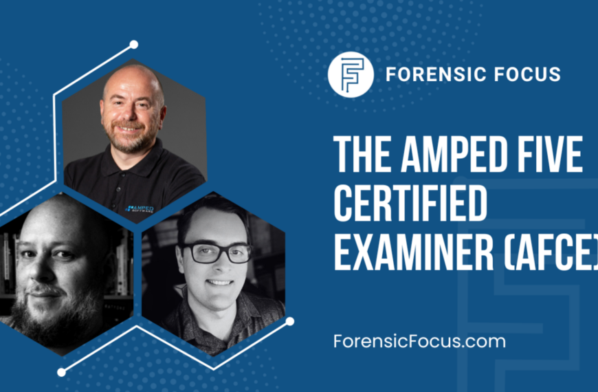 The Amped FIVE Certified Examiner (AFCE)