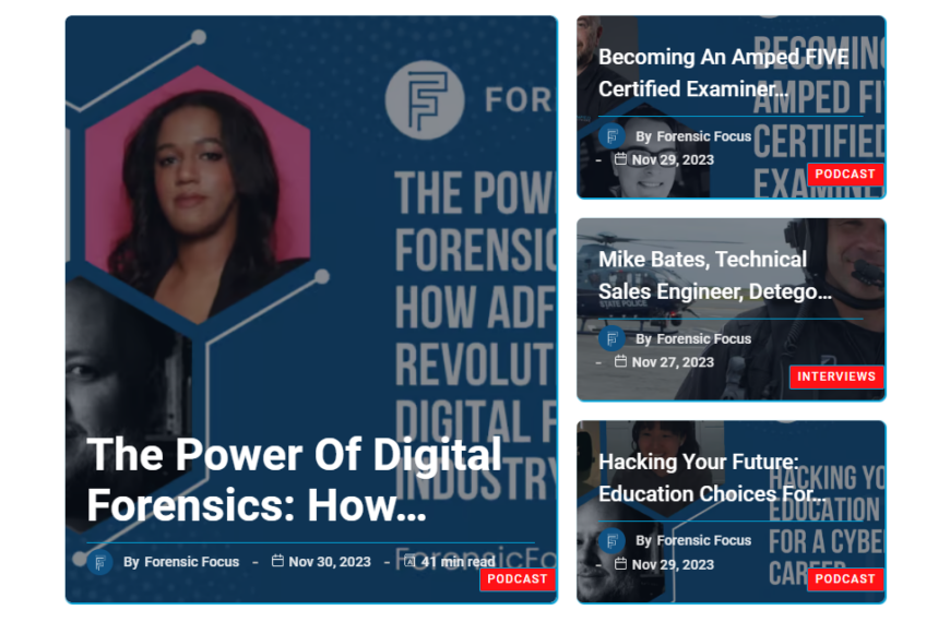 Forensic Focus Digest, December 08 2023