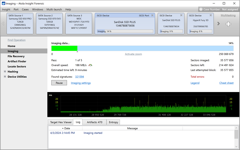 Atola Insight Forensic Gets iSCSI Support for Remote Imaging