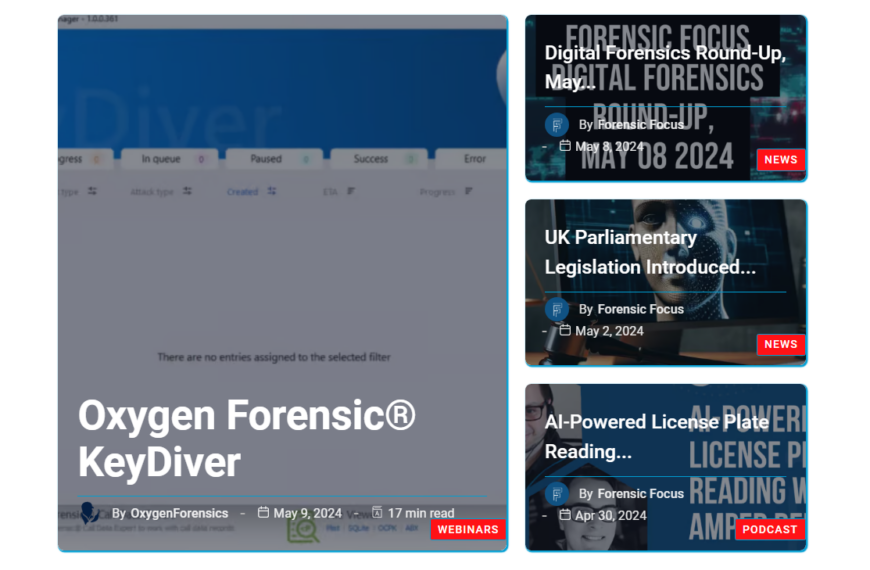 Forensic Focus Digest, May 10 2024
