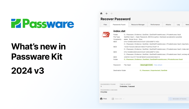 Decrypt SanDisk USB Drives With Passware Kit 2024 v3
