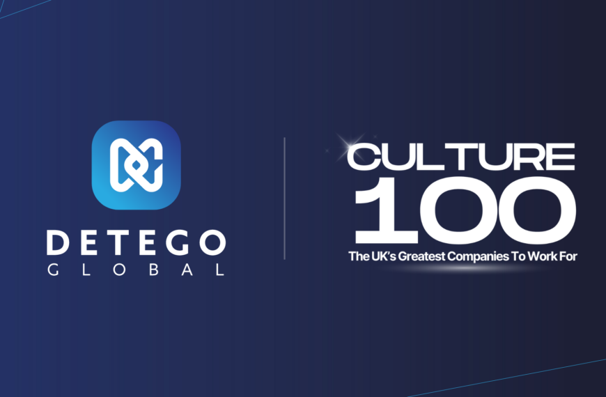Detego Global Earns Culture 100 Award For Workplace Excellence