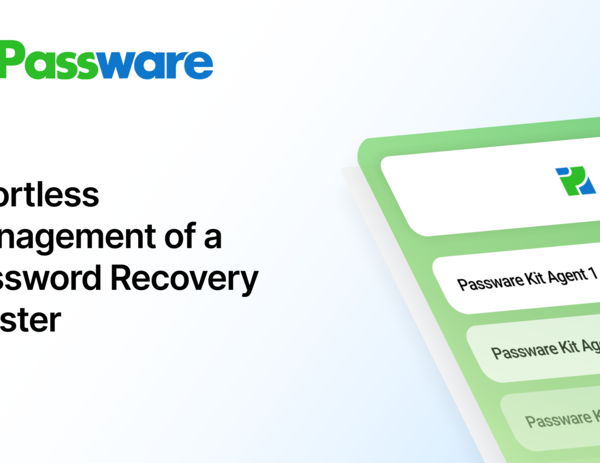 Effortless Management Of A Password Recovery Cluster