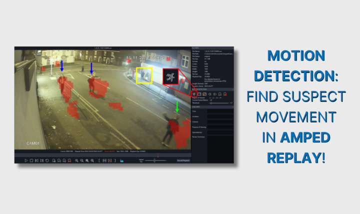 Amped Software Enhances Investigations With Motion Detection Feature In Amped Replay