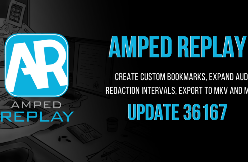 Amped Software Upgrades Amped Replay With Improved Features For Police Investigators