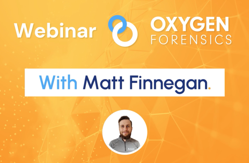 Learn About Oxygen Analytic Center With Matt Finnegan