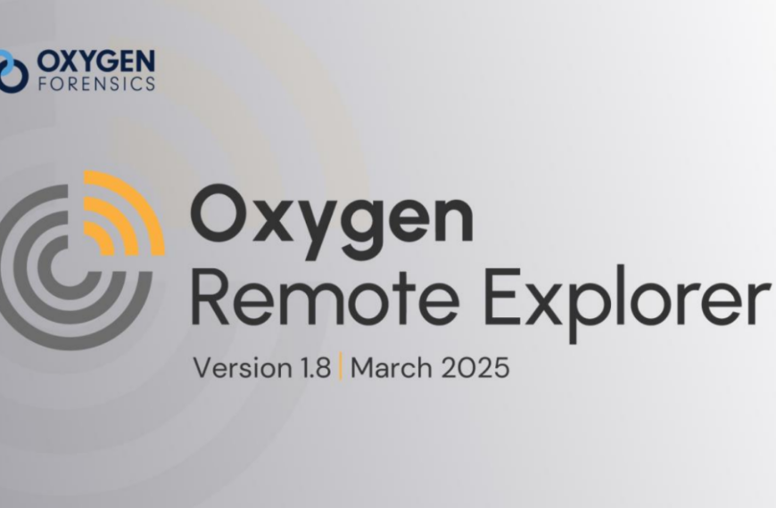 Oxygen Remote Explorer v.1.8 Is Now Available
