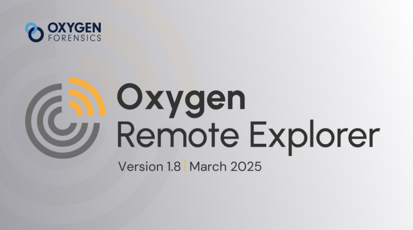 Oxygen Remote Explorer v.1.8 Is Now Available