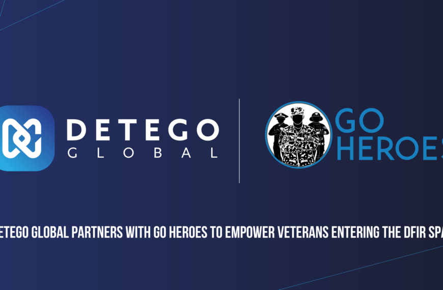 Detego Global Partners With Go Heroes To Empower Veterans Entering The DFIR Space