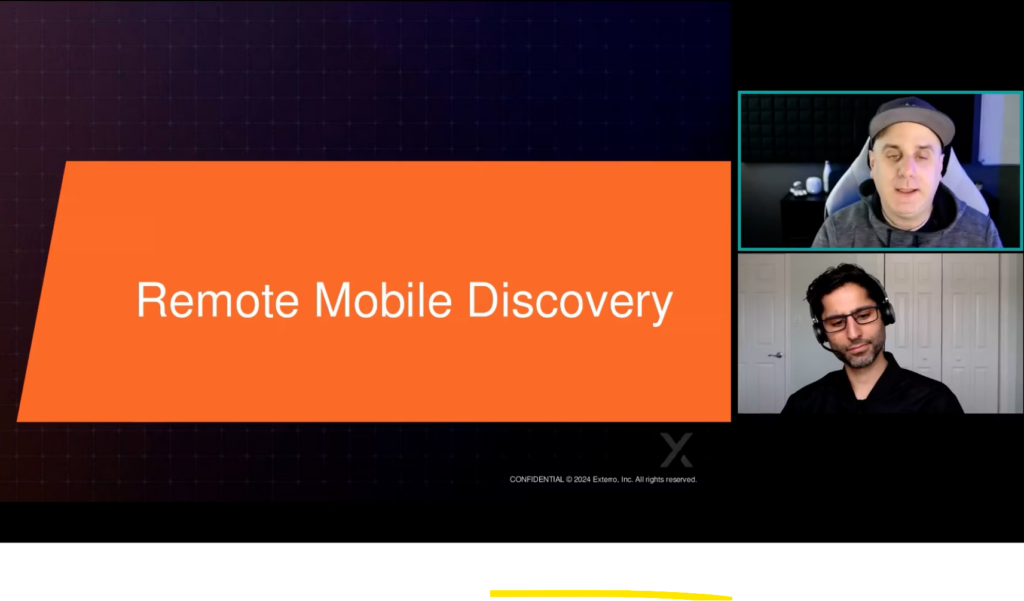 Simplify Complex Mobile Data Investigations With Exterro Remote Mobile Discovery