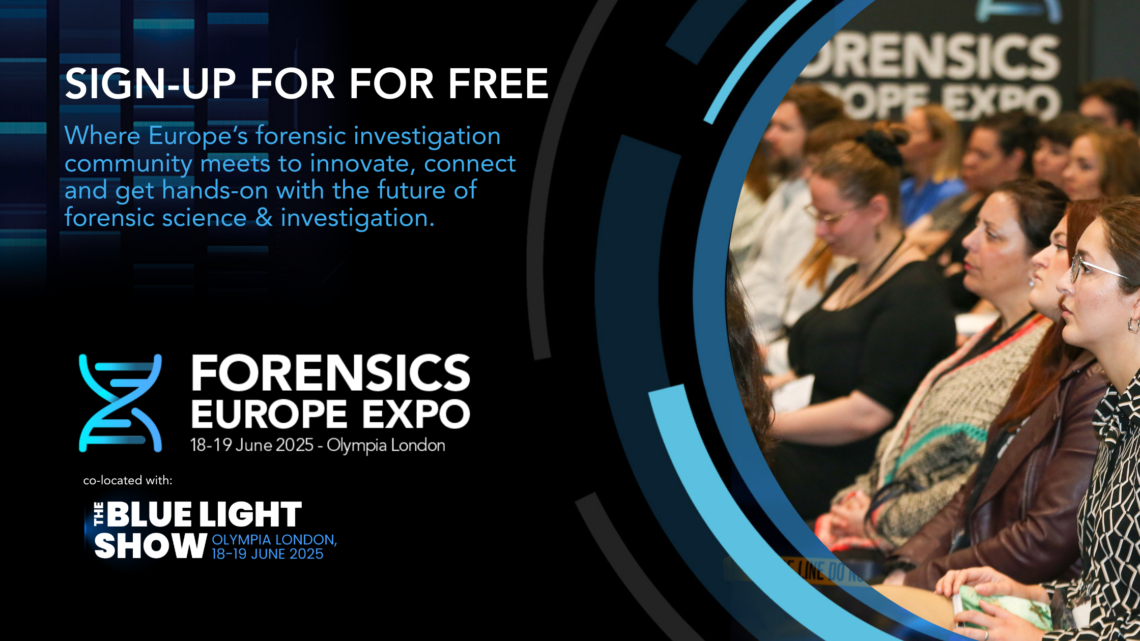 Major Step Forward For Public Safety As Forensics Europe Expo Co-Locates With The Blue Light Show