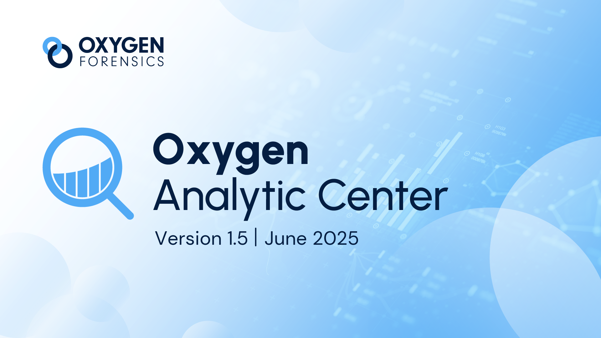 Introducing Oxygen Analytic Center v.1.5