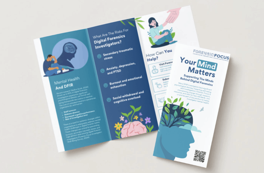 Forensic Focus Your Mind Matters leaflet