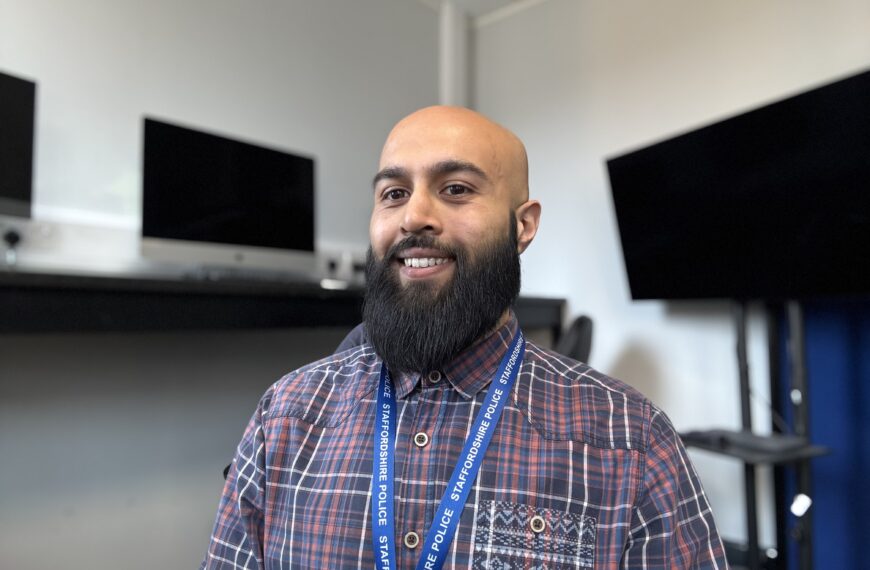 Davinder Sangha, Enhanced Digital Media Investigator, Staffordshire Police