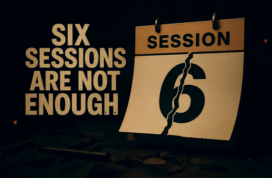 Six sessions are not enough