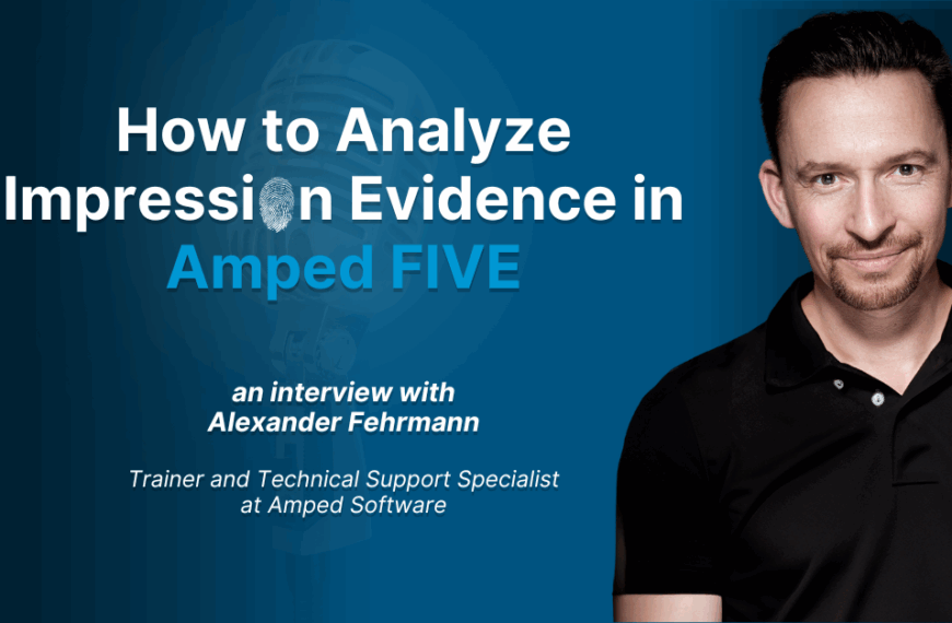 Alexander Fehrmann: How To Analyze Impression Evidence In&hellip;