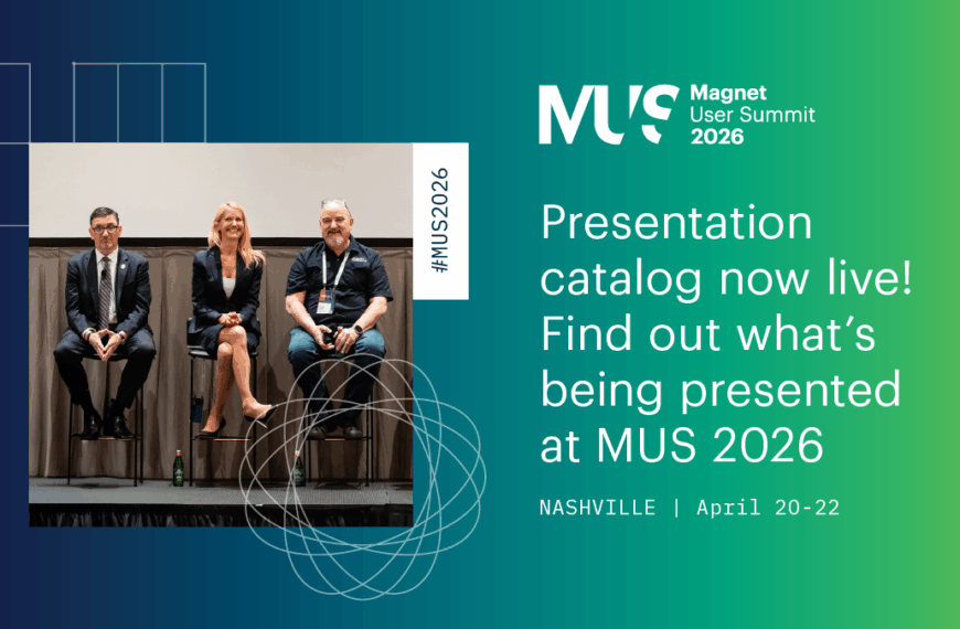 Announcing The Magnet User Summit 2026 Presentation Catalog