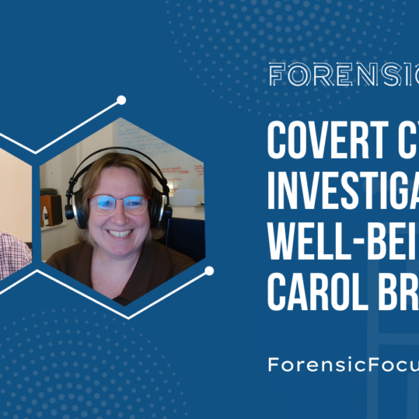 Covert Cyber Investigator Well-Being With Carol Brooks