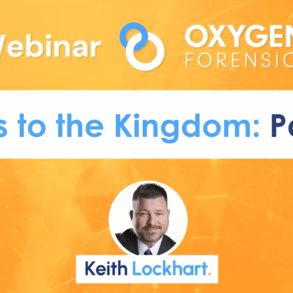 Oxygen Forensic KeyDiver – Keys To The Kingdom:&hellip;