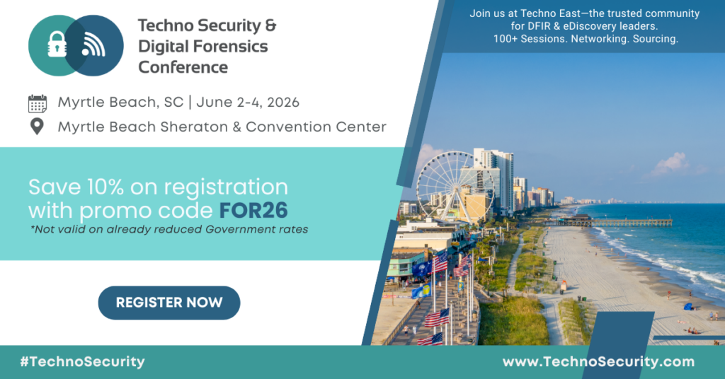 Techno East 2026: Advancing The Future Of Digital Forensics