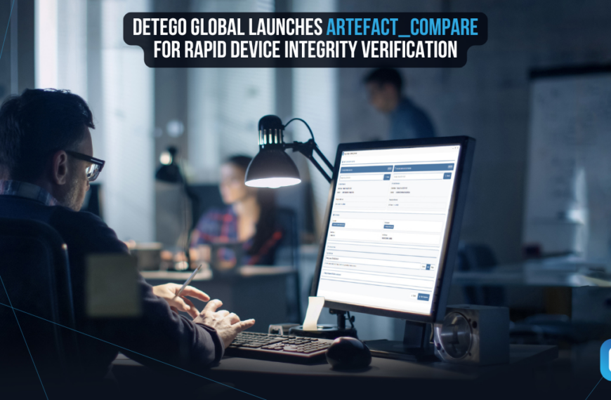Detego Global Launches Artefact_Compare For Rapid Device Integrity Verification