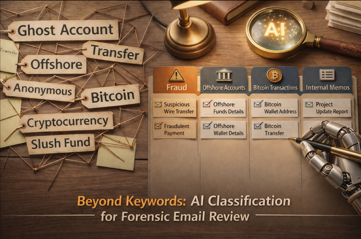 Beyond Keywords: AI Classification For Forensic Email Review