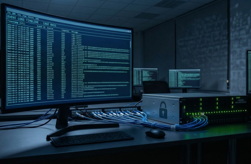 Why Event Log Archiving Is Critical For Timeline Reconstruction