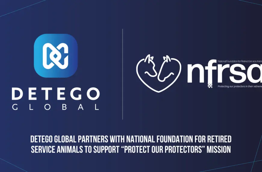 Detego Global Partners With National Foundation For Retired Service Animals To Support “Protect Our Protectors” Mission 