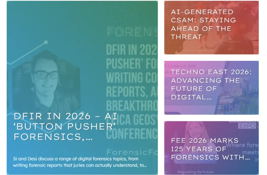 Forensic Focus Digest, May 08 2026