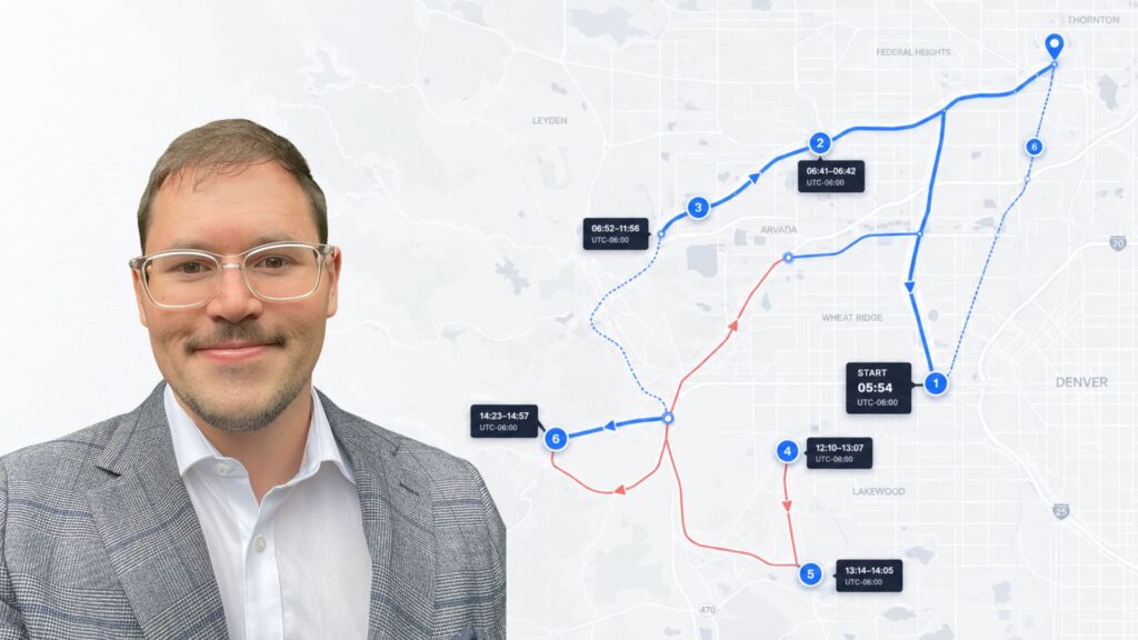 Jason Lesser, Founder, Map and Track