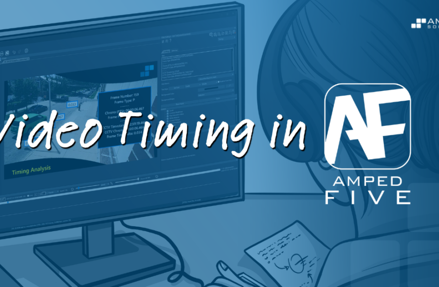Video Timing In Amped FIVE