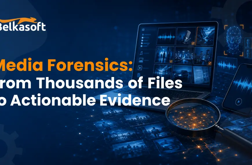 Making Media Evidence Searchable: Media Forensics With Belkasoft X