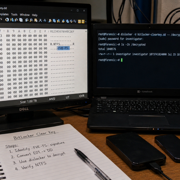 How To Process A Clear-Key BitLocker Image File…