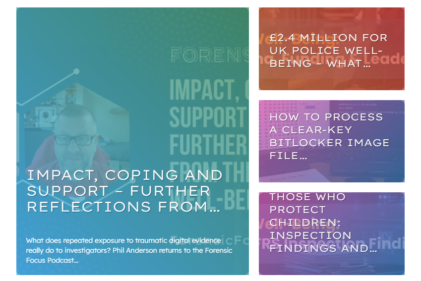 Forensic Focus Digest, August 21 2026