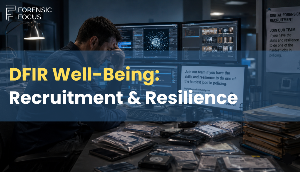 “The Skills And Resilience To Do One Of The Hardest Jobs In Policing” — Why This DFIR Recruitment Language Gets The Evidence Wrong