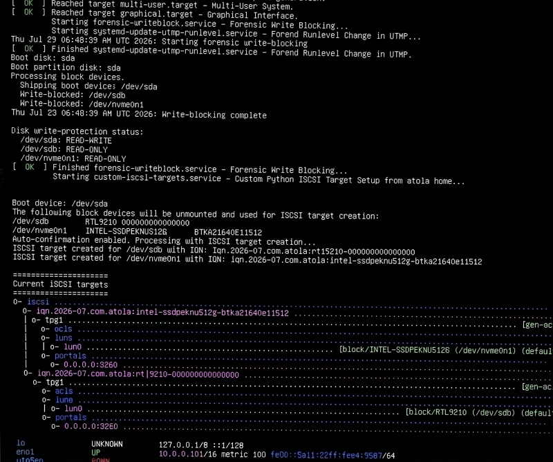 Atola Boot Image Enables Forensic Acquisition Without Removing Internal Drives